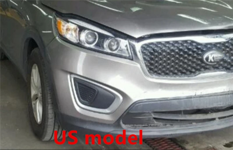 Автомобильная мигающая 1 пара для KIA Sorento светодиодный DRL противотуманная фара, дневной ходовой светильник, Дневной светильник, противотуманная фара, Дневной светильник