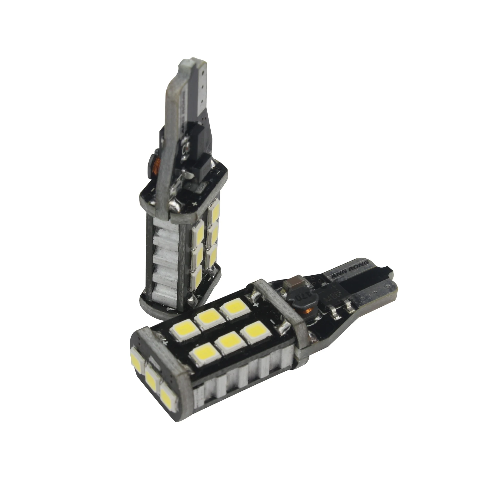 ANGRONG 2X 921 T15 W16W Лампа 15 SMD светодиодный Белый индикатор задний стоп Обратный Свет