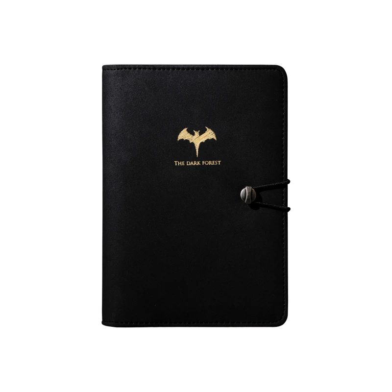 Bat CAGIE ежедневник планировщик A6 Filofax Органайзер черная обложка спиральные записные книжки и журналы винтажная папка ежемесячный планировщик - Цвет: Bat