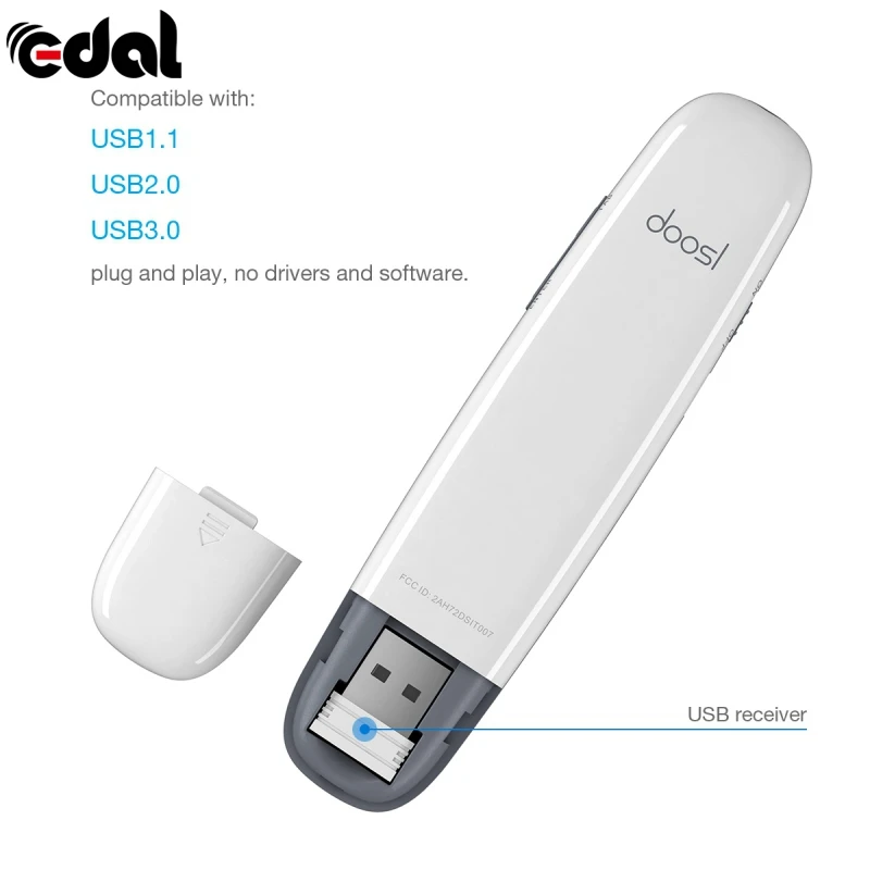 EDAL Pro Лазерная ручка с откидной крышкой DOOSL PPT Page лазерная дистанционным