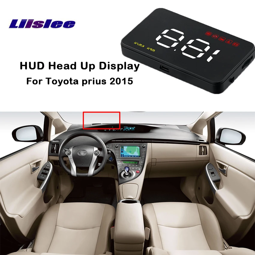 Liislee для Toyota prius 2015 Автомобильный дисплей проектор интеллектуальный HUD навигация