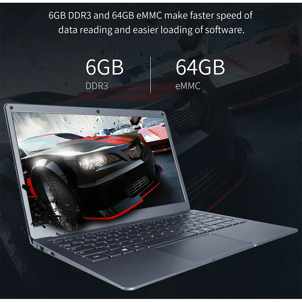 13,3 дюймов 6 ГБ 64 Гб eMMC ноутбук джемпер EZbook X3 ноутбук ips дисплей Intel Apollo Lake N3350 2,4G/5G WiFi с M.2 SATA SSD слот