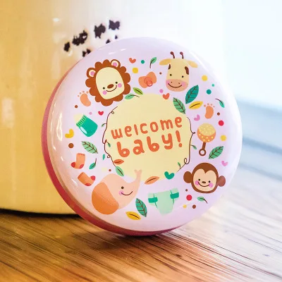 Colorful Mini Cute Cartoon 8.5 x 8.5 x 3.5cm Pill Lipstick Tin Storage Coin Box Wedding Party Candy Gift Tin Box Kids Gift - Цвет: Style7