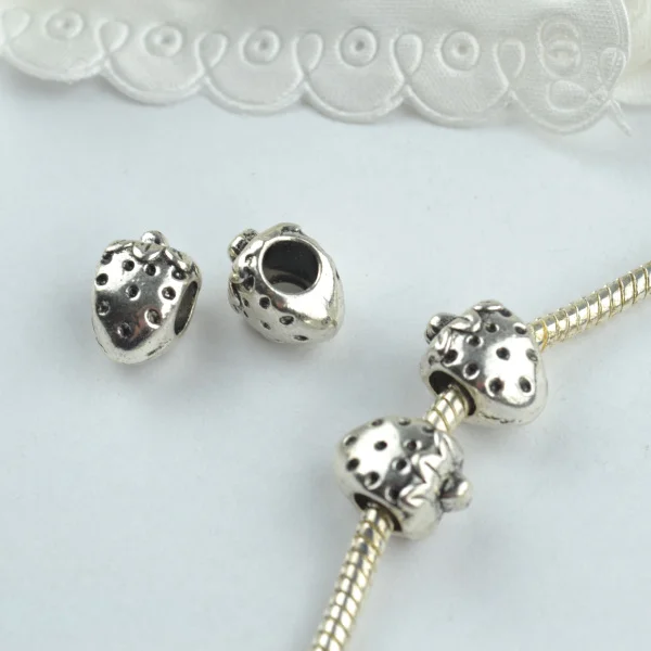 15 шт. бусины из сплава зеркальные тибетские серебряные для самостоятельного