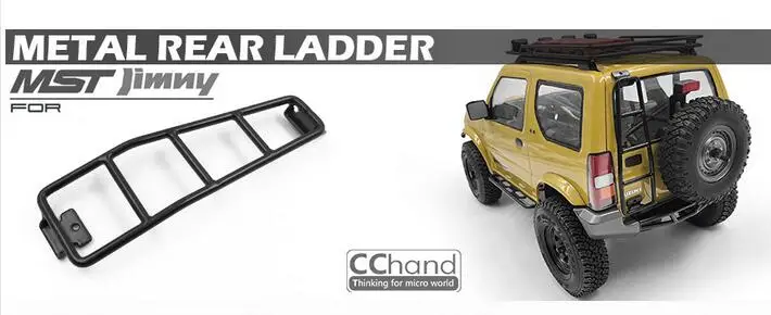 Дополнительные части модернизированы для MST JIMNY CMX, CFX 1/10 Масштаб Гусеничный грузовик SUZUKI J3 4WD внедорожный автомобиль - Цвет: LADDER