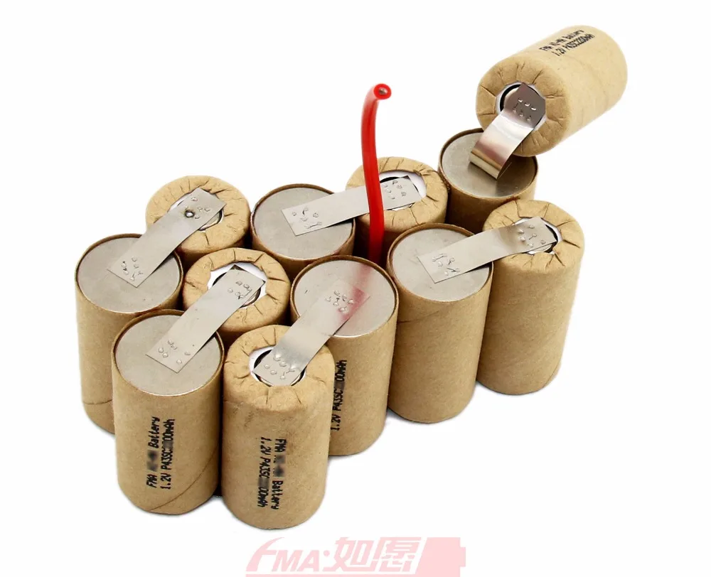 Ni Cd Sub C 14 4 V 1200 1500 mAH перезаряжаемая батарея для DeWALT DWCB14 12SN P90|battery for dewalt|rechargeable