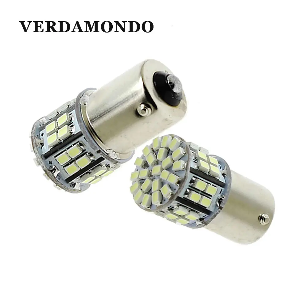 1 шт. 1156 BA15s 7506 P21W 3020 SMD 50 светодиодов Автомобильный задний стоп-сигнал поворота