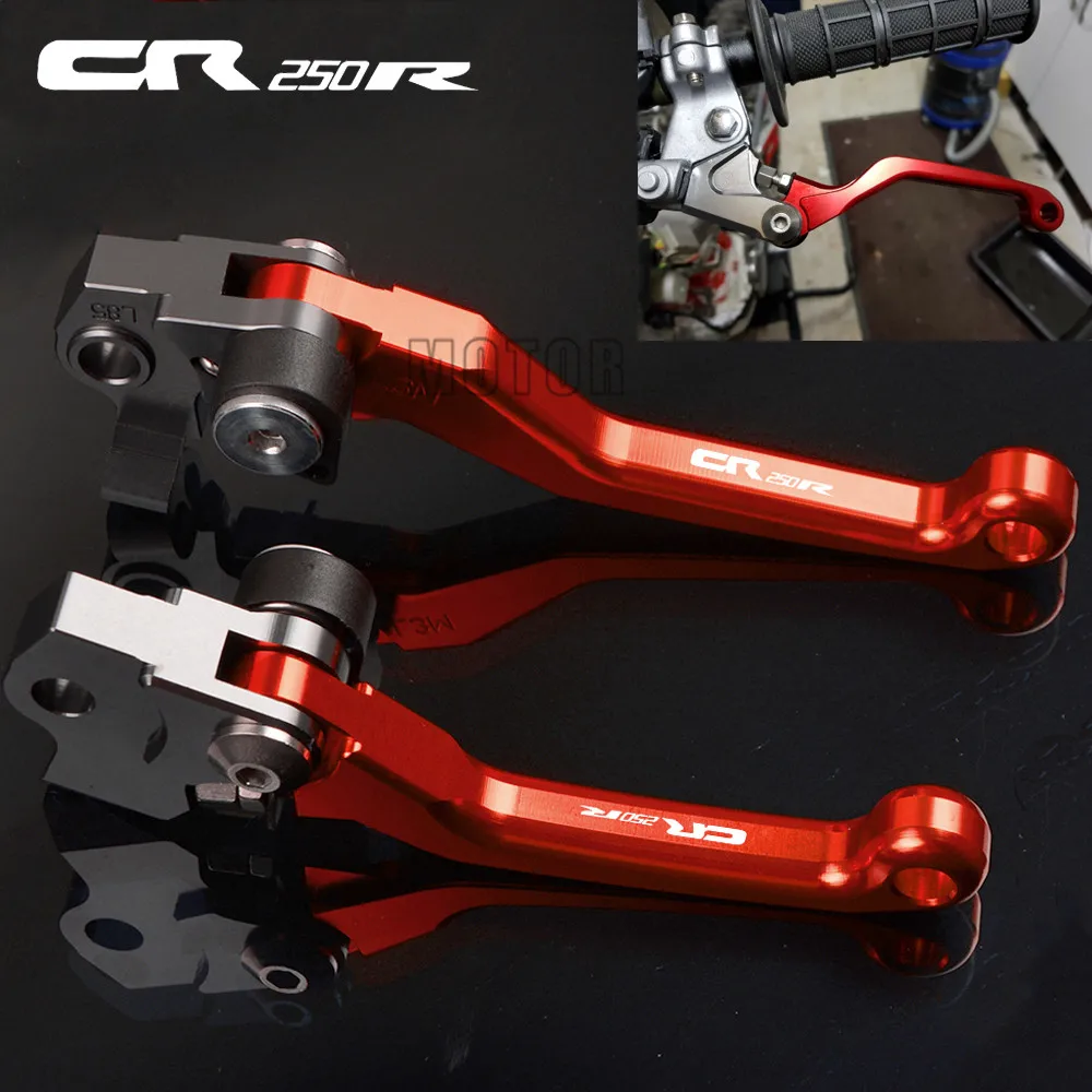 Для Honda CR250R 1992-2007 1993 1994 1995 1996 CR250 R CR 250 CNC Мотоцикл Dirt Pit Bike Motocross Pivot тормозные рычаги
