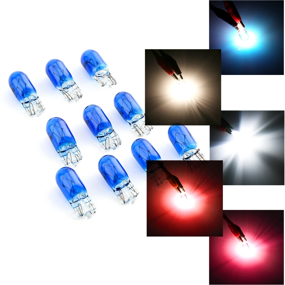 Оптовая продажа автомобильный t10 Led галогенный w5w светодиодный светильник лампы