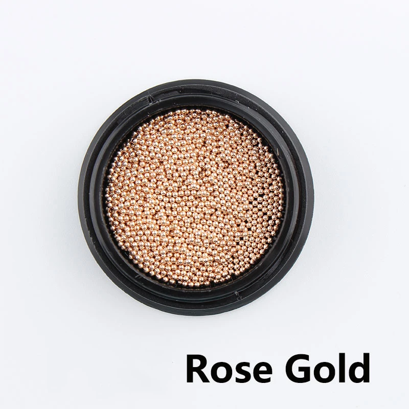 1 коробка Сталь шары мини металлические бусины Смешанные 2 размера 0 8 мм и