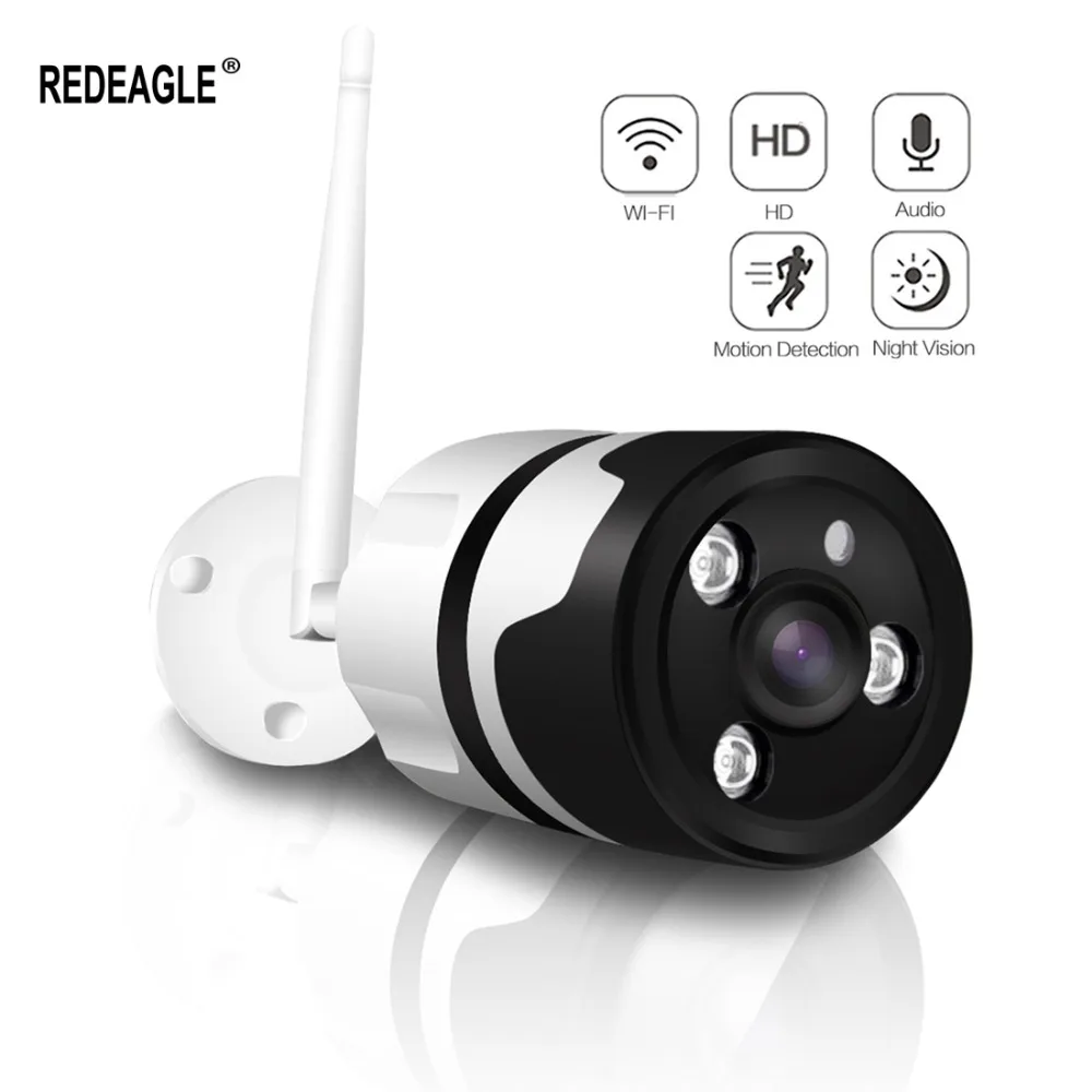 1080P WiFi IP камера 180 градусов наружная Водонепроницаемая 2.0MP беспроводная