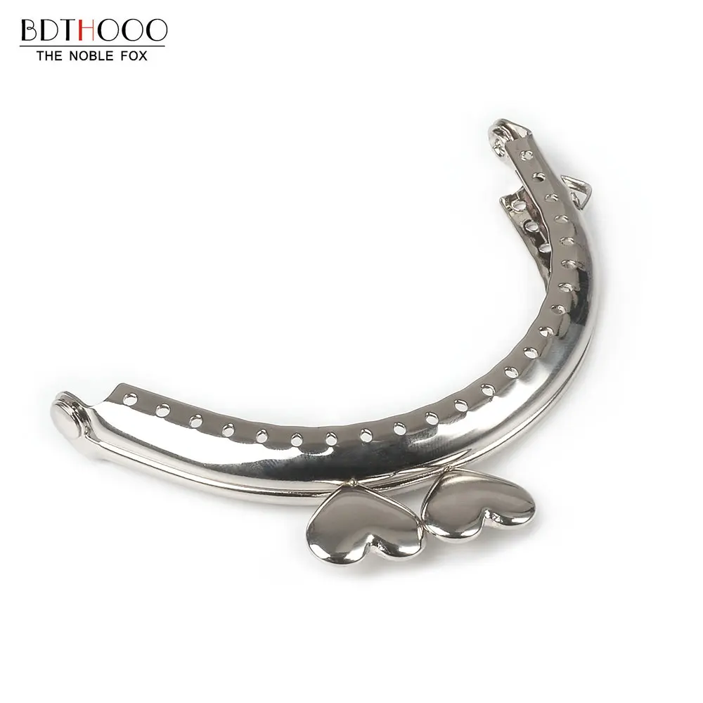 BDTHOOO 10pcs 8.5cm Metal Purse Frame Handle for Handbag Making Kiss Clasp Lock Antique Bronze Tone Bags Hardware Accessories | Багаж и