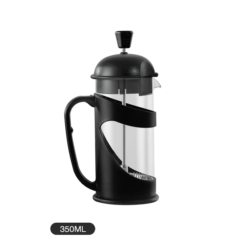350ML Кофе французский Пресс es Pots молочной пены насадки капучино Мока производитель Пресс фильтр Чай Dolce Gusto Cafeteira Kaffee бариста инструменты - Цвет: 350ML