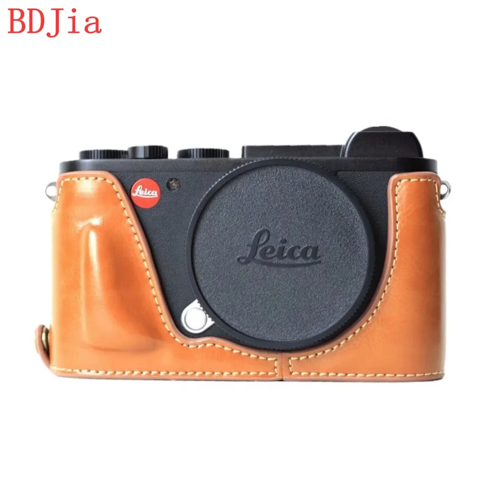 2018 Новейшая модная сумка для камеры чехол Leica CL из искусственной кожи половинный