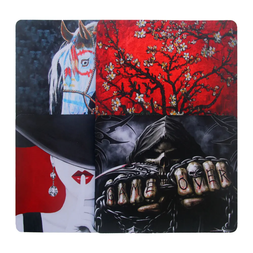 

Anti-Slip Laptop PC Computer Mice Pad Mat Mousepad For Optical Laser Mouse For Home Office Small Size (24x20x0.18cm)