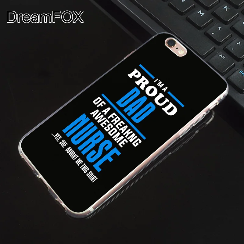 DREAMFOX N045 Happy Family Soft TPU Silicone Cover For Apple iPhone XR XS Max 8 X 7 6 6S Plus 5 5S SE 5C 4 4S Case |
