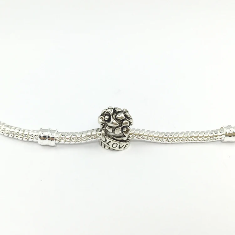 Детские машинки маргаритки Любовь большое отверстие Европейские Бусины