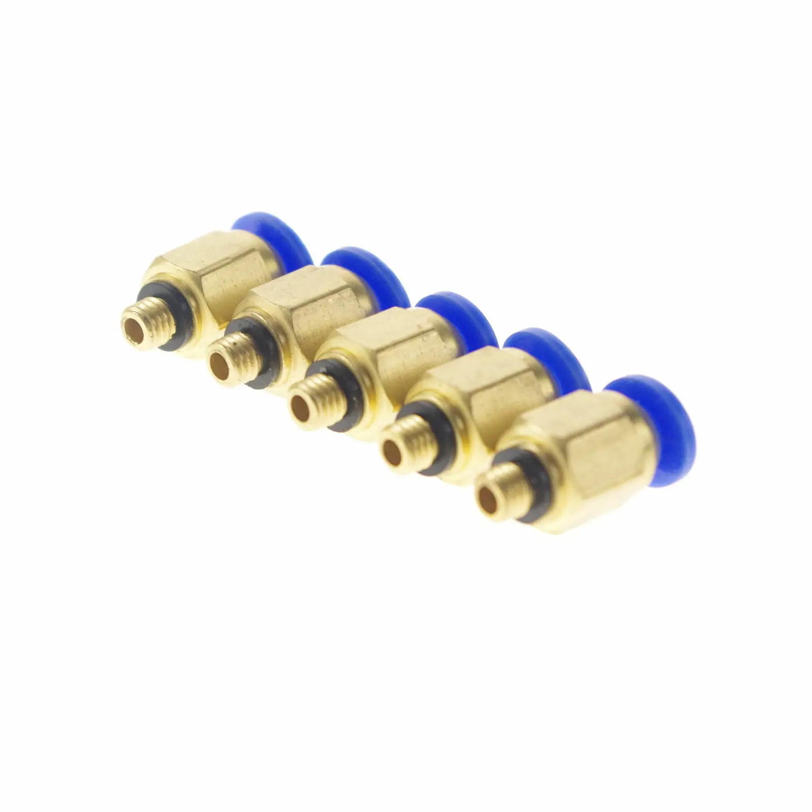 LOT5 1/8 &quot1/4&quot 3/8 &quot1/2&quot Папа BSP для установки в трубку O/D 4/6/8/10/12 мм пневматический