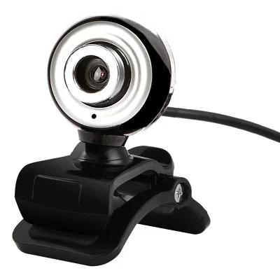USB веб-камера HD 480 P, камера для ПК с микрофоном, микрофон для Skype, youtube, Android, tv, компьютер, 12,0 М пикселей, веб-камера - Цвет: Черный