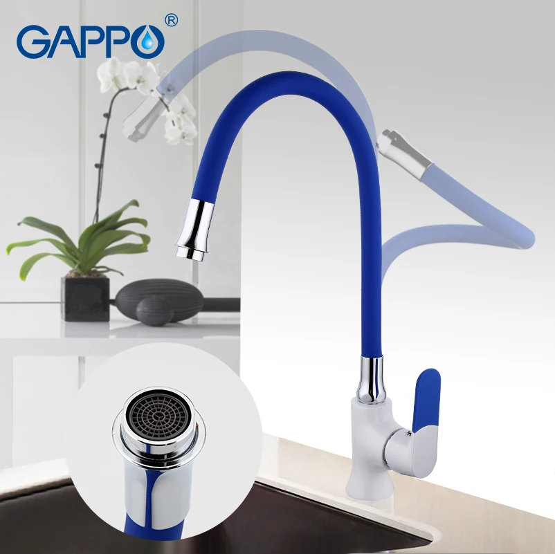 GAPPO кухонный кран для раковины латунный смеситель воды с одним отверстием одной
