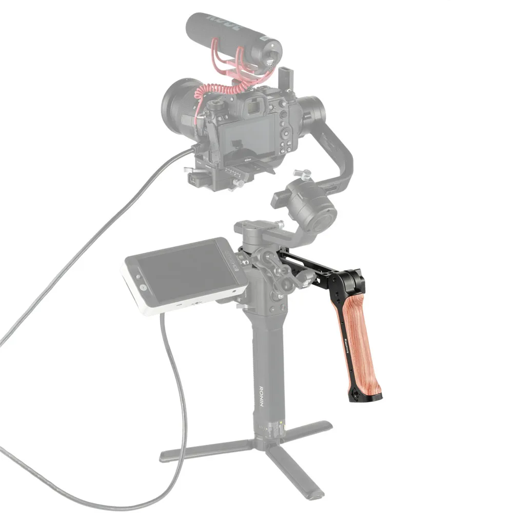SmallRig деревянная рукоятка для DJI Ronin S ручной карданный быстросъемный Регулируемый
