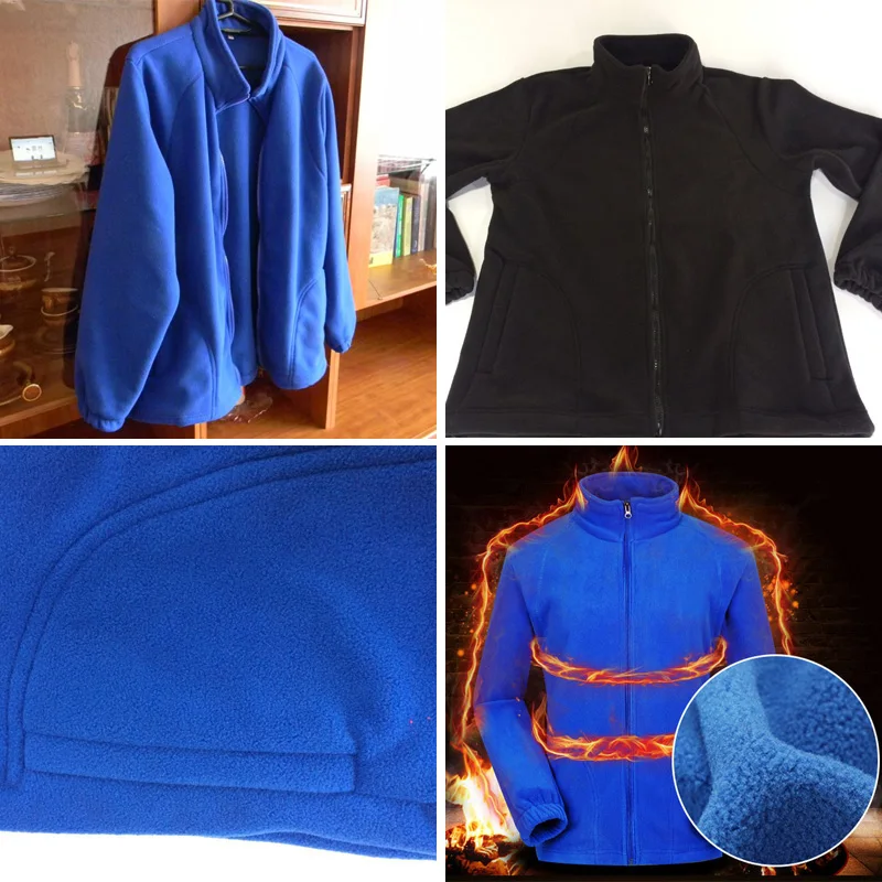 LOMAIYI 2017 повседневная мужская куртка из флиса толстая теплая дышащая черная