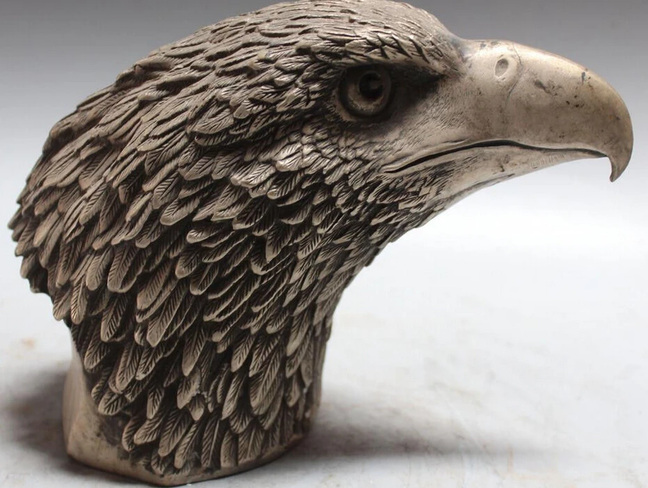 Декоративная бронзовая фабричная статуя тибетского серебра 10 дюймов китайская