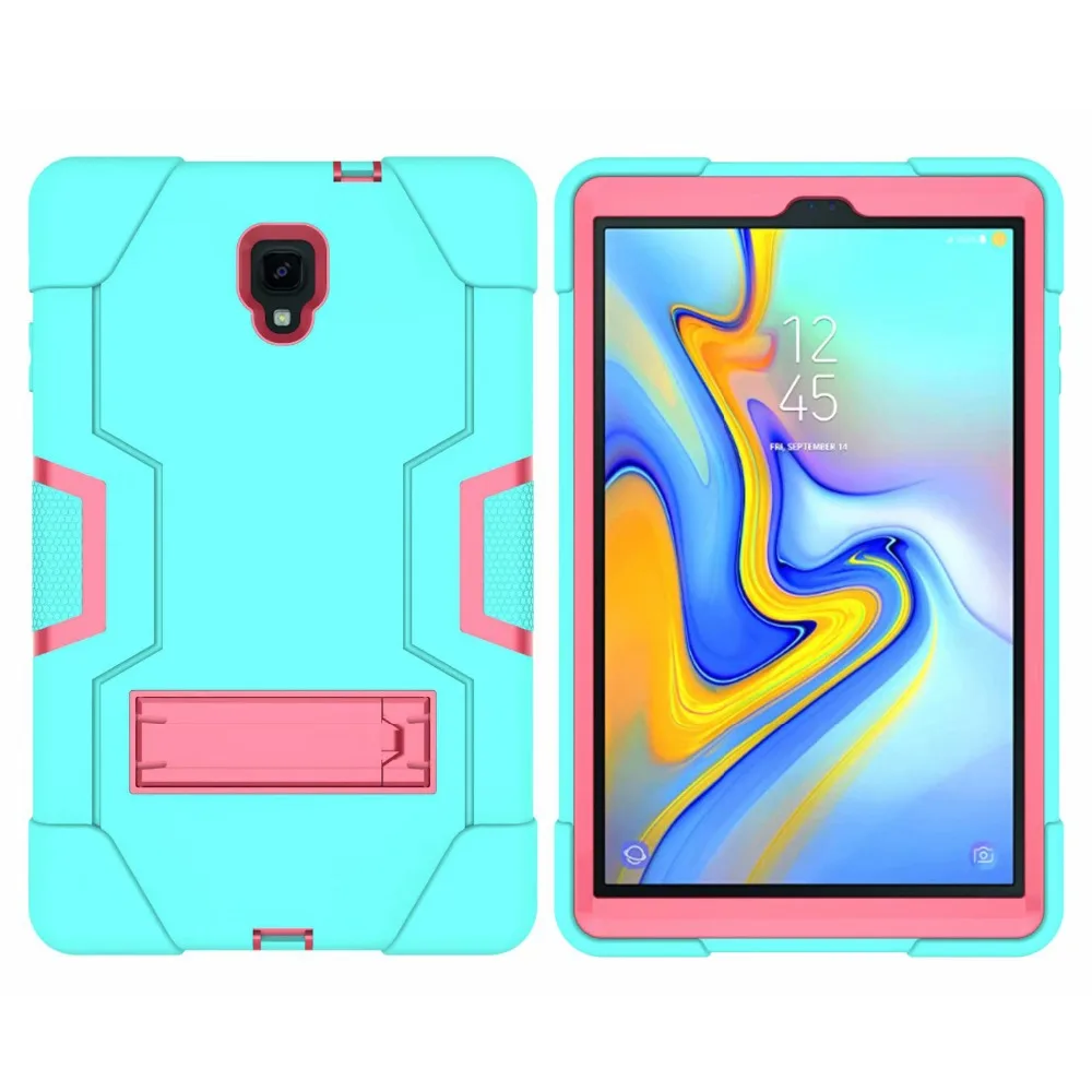 Детский безопасный силиконовый + PC чехол с подставкой для Samsung Galaxy Tab A A2 10 5 дюймов