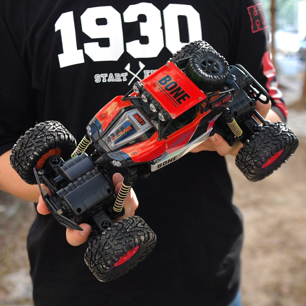 Remote Control Car 1/16 2.4G Model Scale Rock Crawler Rally 4WD Double Motors Drive Truck Rc Toys For Children | Игрушки и хобби