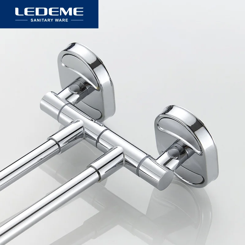 Вешалка для полотенец LEDEME из нержавеющей стали настенная стойка вращающаяся