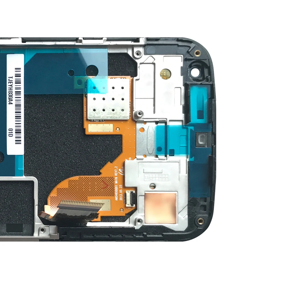 100% протестированный рабочий ЖК дисплей сенсорный экран дигитайзер с рамкой в