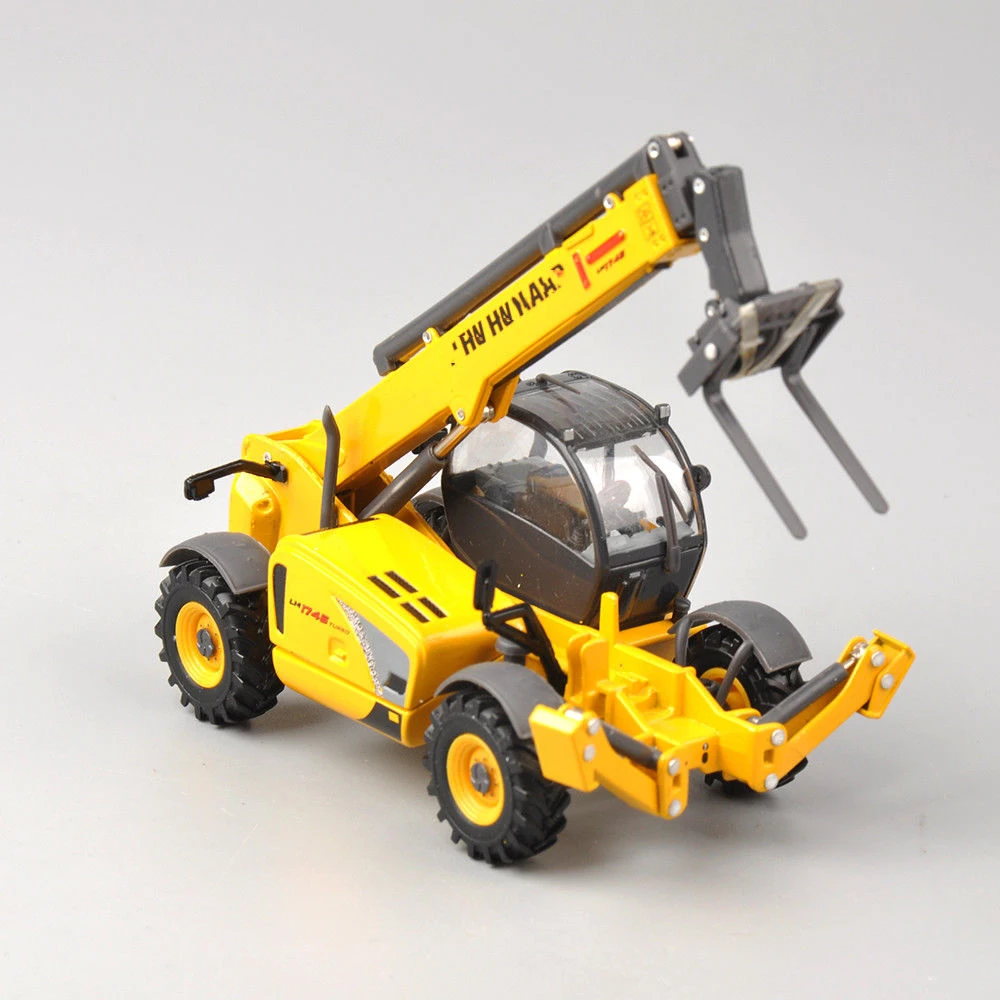 Коллекция Diecast 1/50 Telehandler LM1745 турбо строительный грузовик инженерные транспортные средства модель детские игрушки