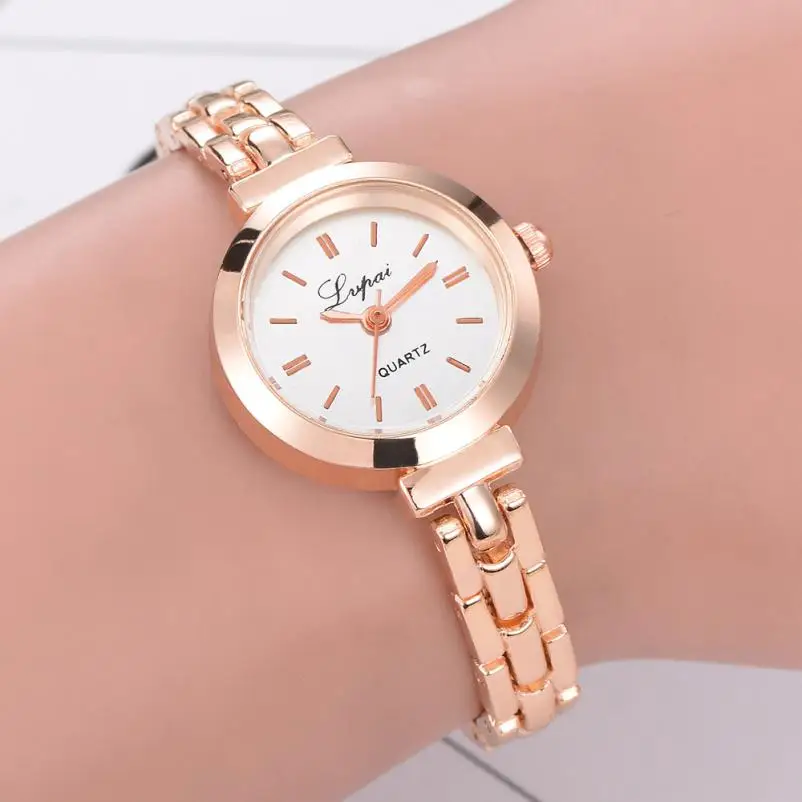 LVPAI розовые, золотые, серебряные женские часы Роскошные Топ бренды Relogio Feminino кварцевые женские наручные часы Bayan Kol Saat#123