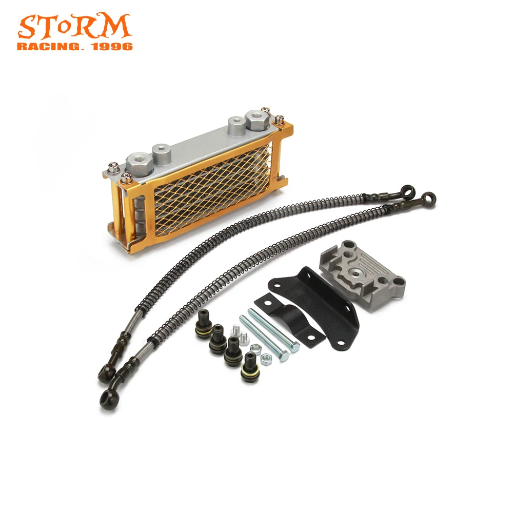 Кронштейн радиатора масляного двигателя мотоцикла для Loncin Zongshen Lifan Shineray Yinxiang Kayo