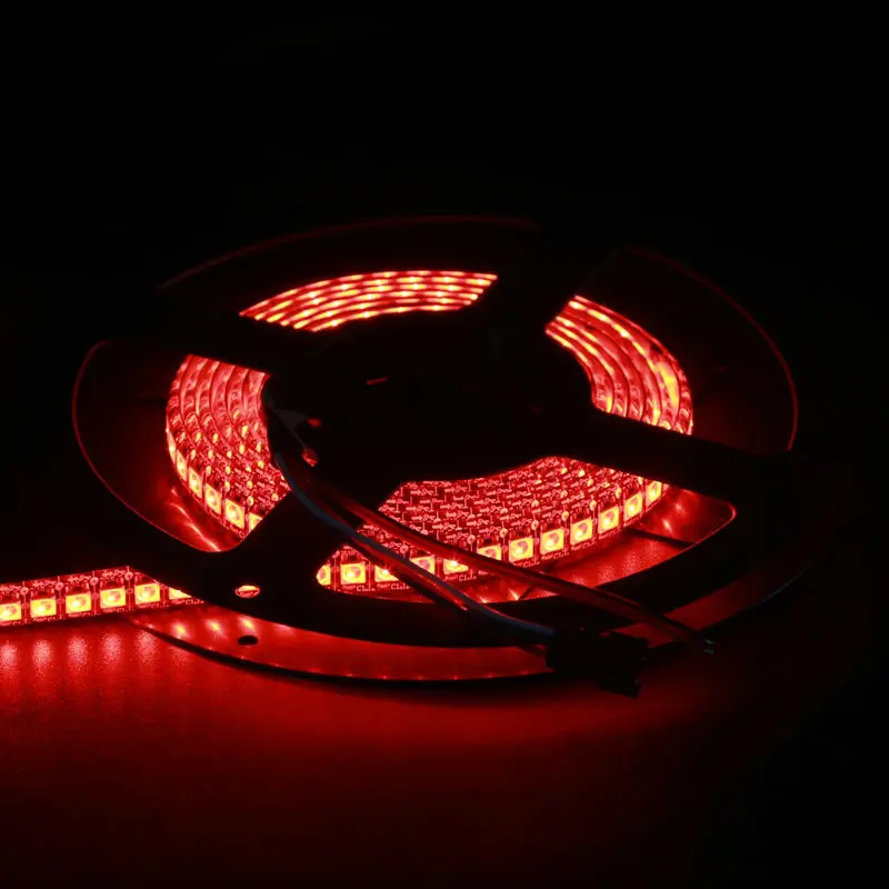 2 м 144 светодиодный s/M WS2812B 5050 SMD RGB пикселей полосы WS2812 цифровые гибкие