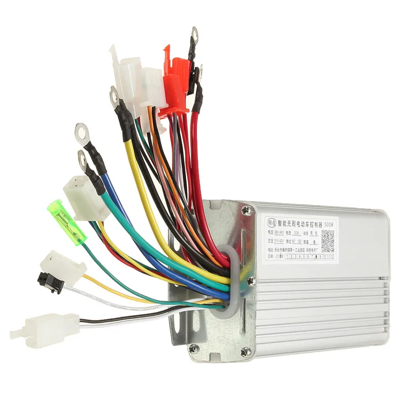 48V 500W 30A бесщеточный контроллер двигателя для электрического скутера велосипеда