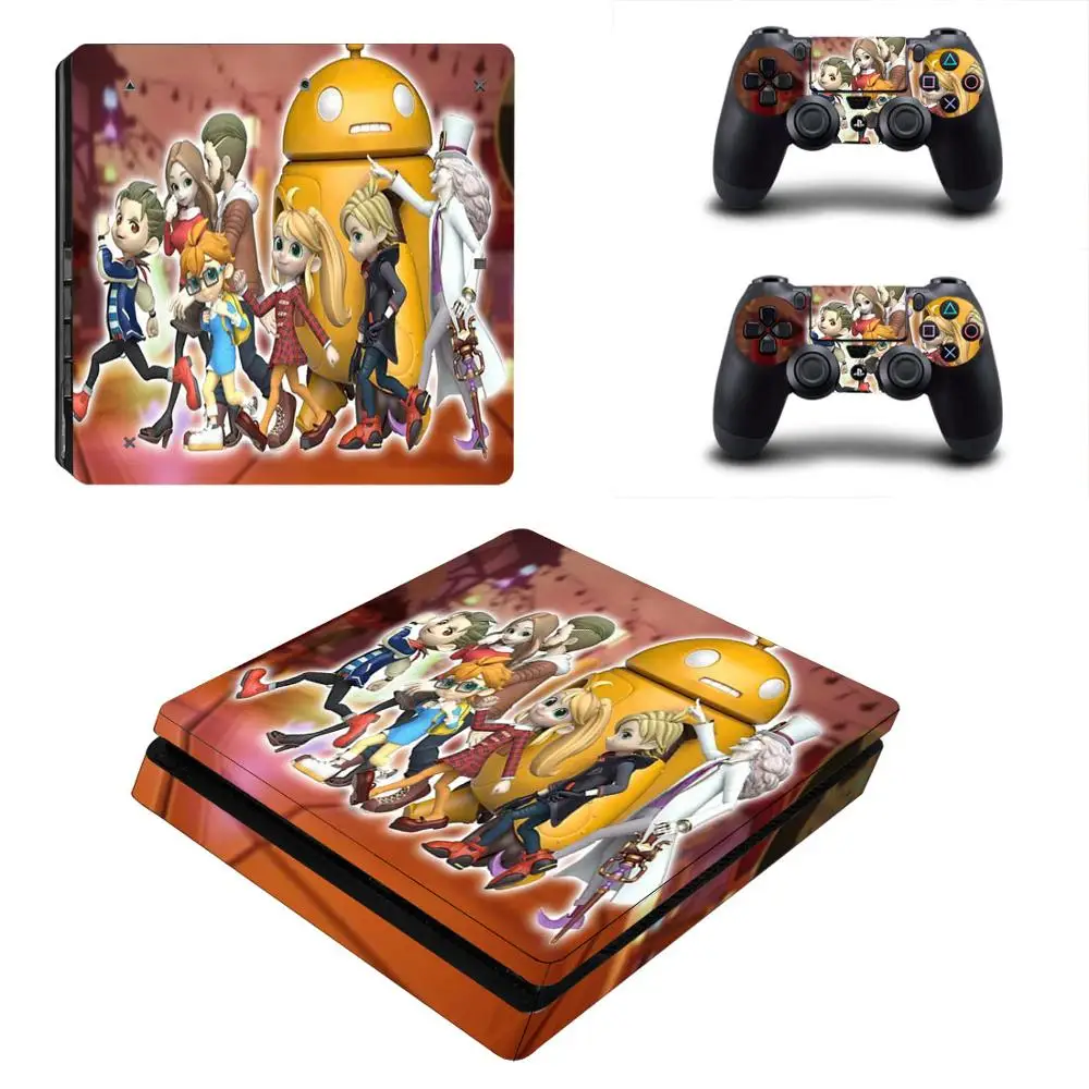 Наклейка для PS4 Slim Skin delivery Connect Виниловая наклейка Sony Playstation 4 консоль и