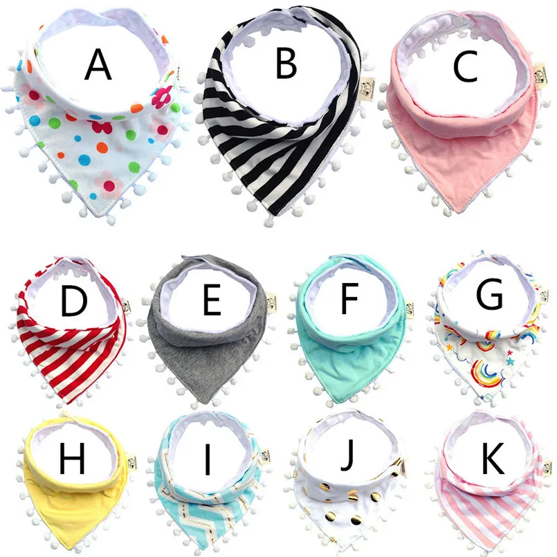 

Baby bibs Baby Newborn Infants Boys Girles Cotton Waterproof Feeding Bibs Saliva Towel baberos slabbetjes #4M23