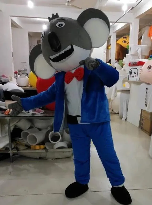 Sing Buster moon Mascot Costume Character Feature Koala Fancy Dress Outfit Halloween Cosplay | Тематическая одежда и