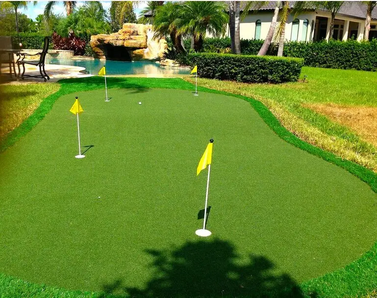 Красивый искусственный газон для гольфа зеленый|turf|turf green |