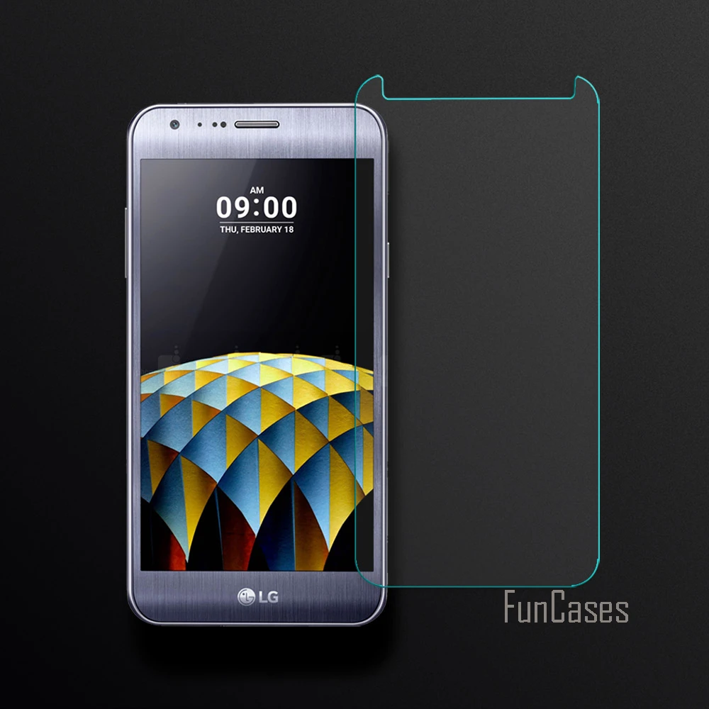 

Защитная пленка для экрана для LG X Cam K580 с защитой от царапин полное покрытие для LG X Cam K580 пленка 2.5D изогнутый край экрана закаленное стекло