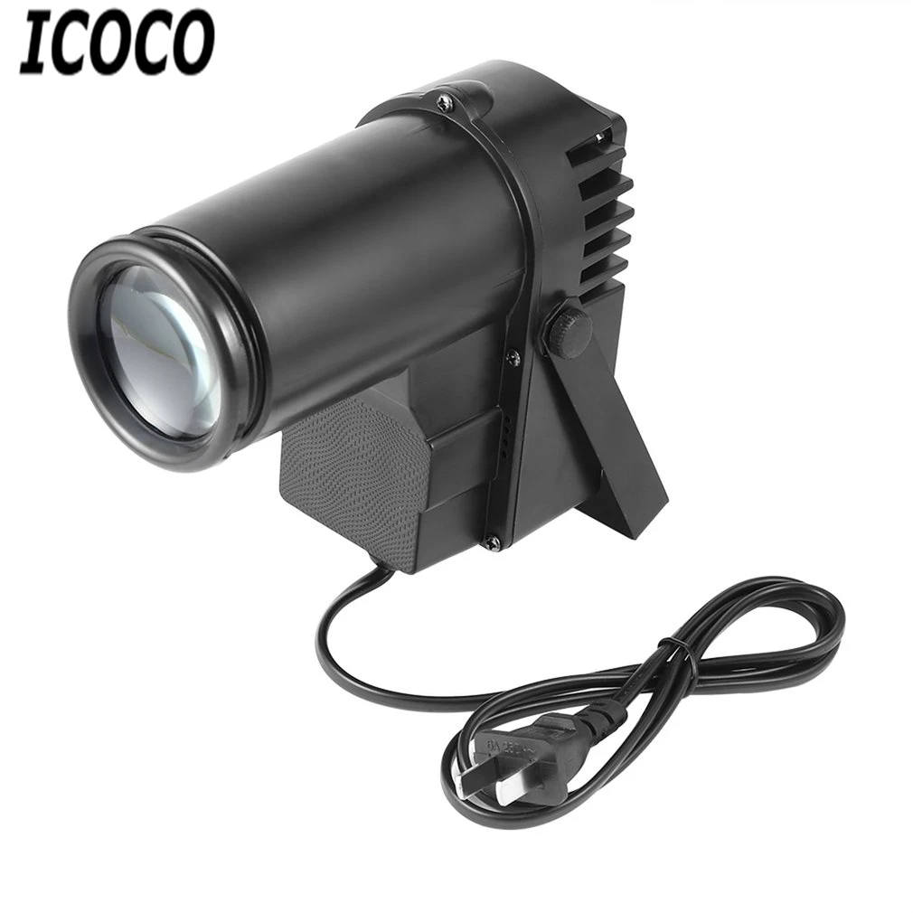 ICOCO 1 шт. 30 Вт RGBW LED DMX512 сценический светильник Pinpot луч прожектор 6CH
