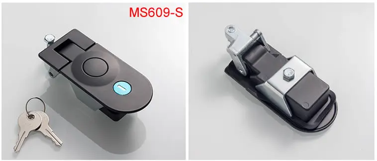 Заводской магазин, MS609, плоский замок в металлической коробке, распределительная коробка дверных рычагов, промышленные сжатые дверные замки