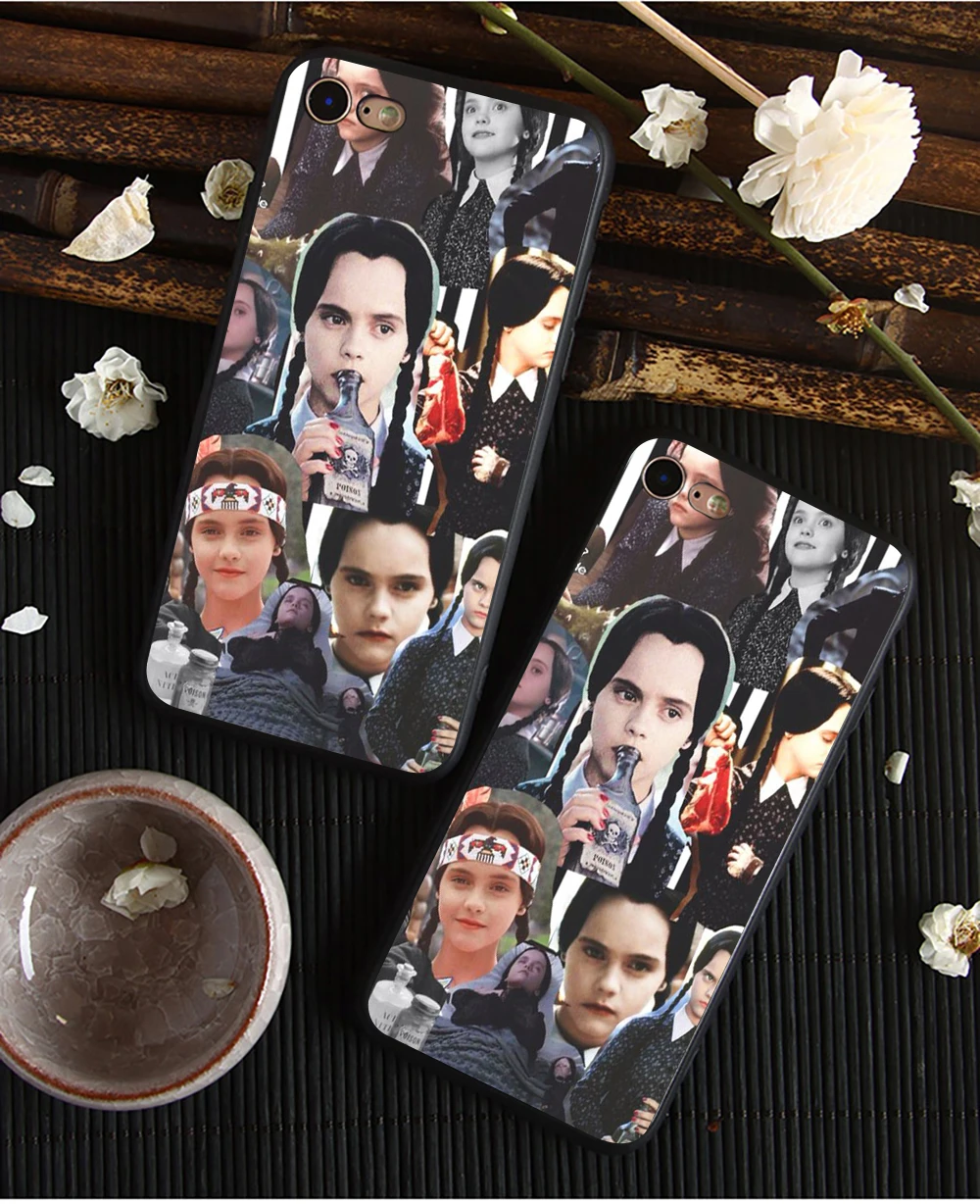 Weday Addams family чехол для телефона Apple iPhone 8 7 6 6S Plus X 5 5S 5C Мягкий Силиконовый Модный чехол - Цвет: 10127