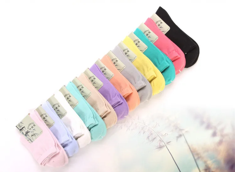 Cody стальные модные бамбуковые носки женские классические карамельных цветов для