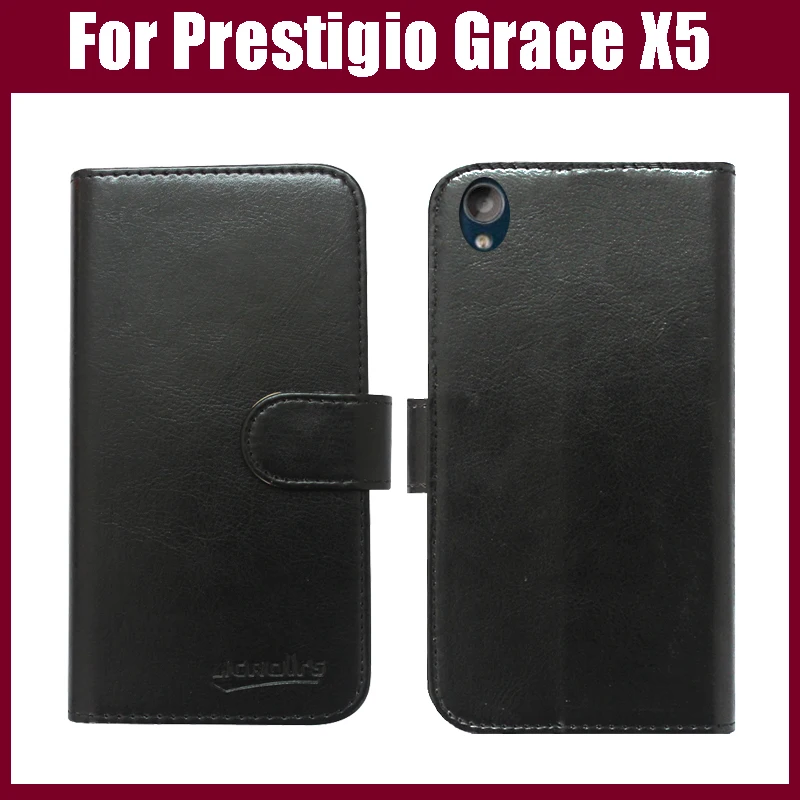 

Горячая распродажа! Чехол для Prestigio Grace X5, Новое поступление, 6 цветов, высококачественный чехол-книжка из искусственной кожи для Prestigio Grace X5, ч...