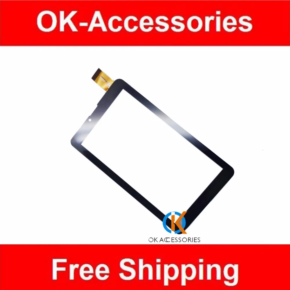 

Black Color 100% High Quality For HS1275 V106pg TEXET NaviPad TM-7049 3G Touch Screen Digitizer 10PCS /Lot