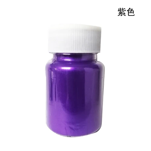 purple Съедобный золотой порошок, серебряный порошок муссовый торт, добавить сахар и блеск серебряный порошок жемчужина выпечки 15 г - Цвет: purple