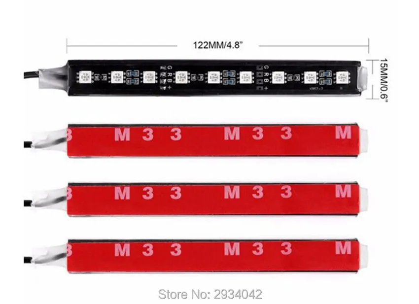 Неоновая лампа светодиодная беспроводная многоцветная RGB голосовой датчик звук