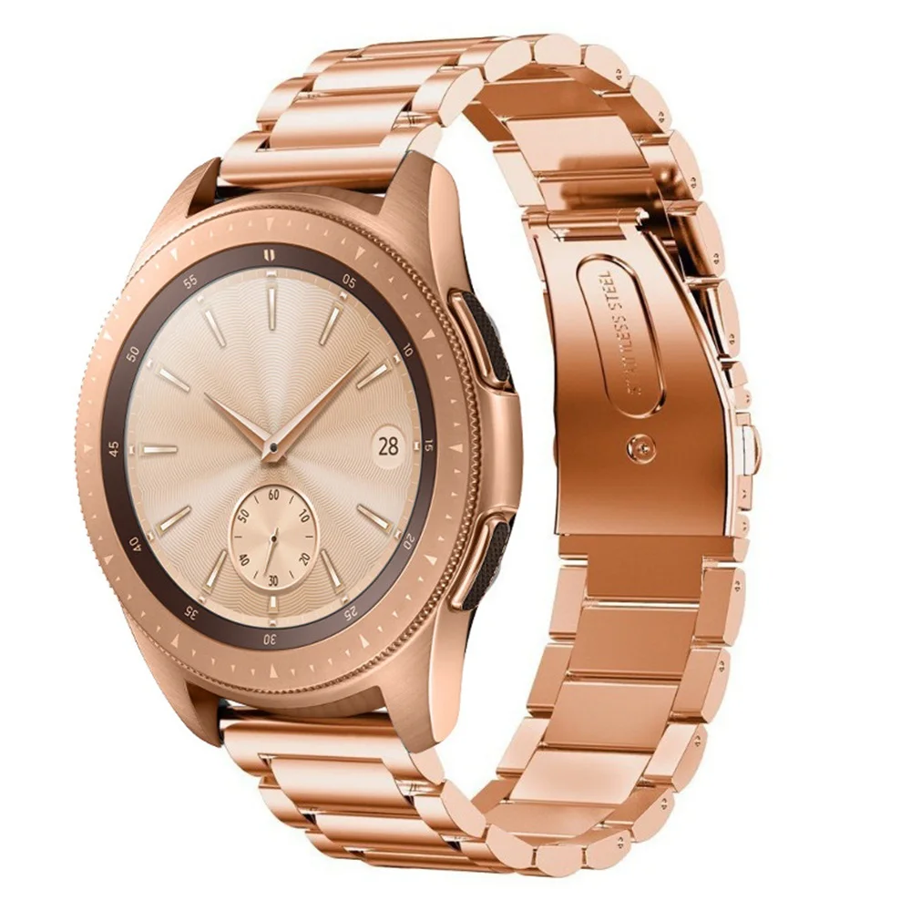 Сменный Браслет для Huawei Watch GT металлический браслет из нержавеющей стали Samsung Galaxy